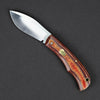 Knife - Taylor Made Nessie Slip Joint - Red & Tan Linen Westinghouse Micarta (Custom)