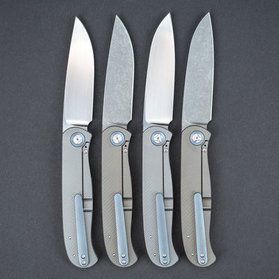 Knife - Trevor Burger Atlas CFL - Titanium (Custom)