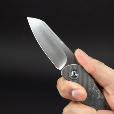 Knife - Trevor Burger EXK CFL - Damascus Inlay (Custom)