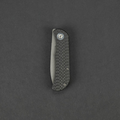 Knife - Trevor Burger EXK CFL - Drop Point Carbon Fiber (Custom)
