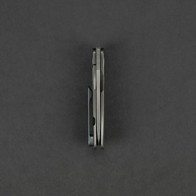 Knife - Trevor Burger EXK CFL - Drop Point Titanium (Custom)