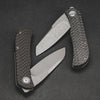 Knife - Trevor Burger EXK CFL - Sheepsfoot Carbon Fiber (Custom)