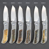 Knife - Trevor Burger EXK CFL Sheepsfoot - Mammoth Inlay (Custom)