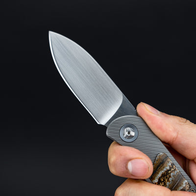 Knife - Trevor Burger EXK CFL Spear Point - Mammoth Inlay (Custom)