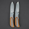 Knife - Trevor Burger EXK - Damascus & Micarta (Custom)