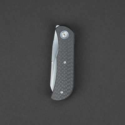 Knife - Trevor Burger EXK Plus - Carbon Fiber (Custom)