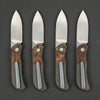 Knife - Trevor Burger EXK Plus Spearpoint - Carbon Fiber (Custom)