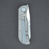Knife - Trevor Burger EXK SFL Sheepsfoot - Titanium With Satin Blade (Custom)