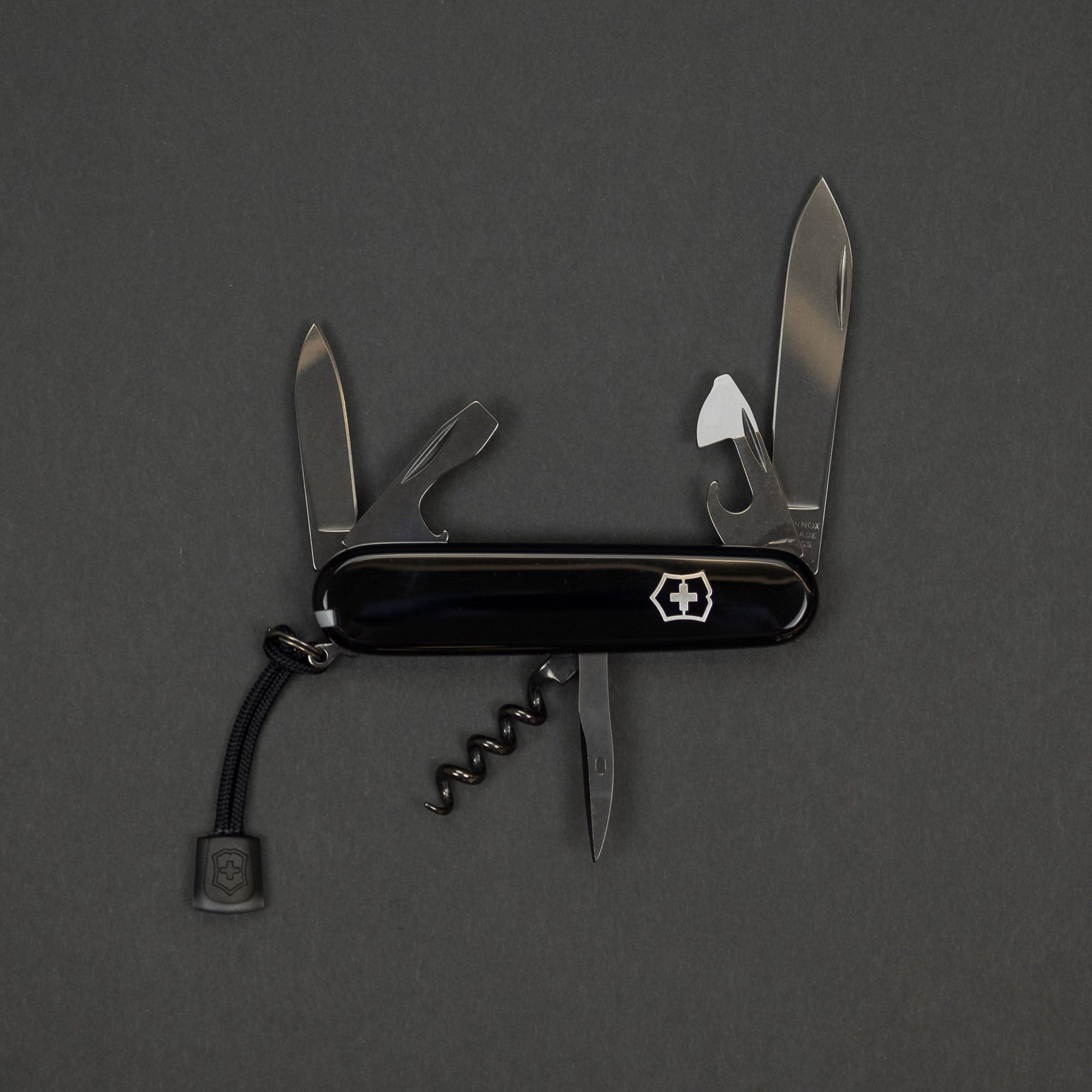 Victorinox Spartan, Swiss pocket knife, black  Advantageously shopping at