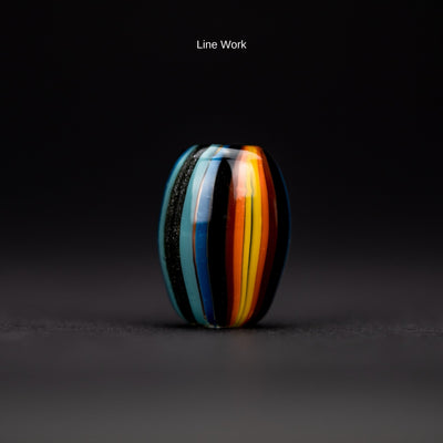 Lanyard Bead - Mike Conrad Lanyard Bead - Glass (Custom)