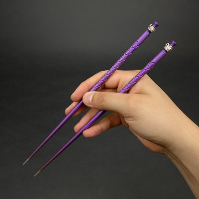 Lanyard Bead - Starlingear Chopsticks W/ Leather Pouch (Custom)