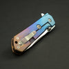 Marketplace - Pre-Owned: Burnley Kihon - Rose Patterned, '90s Fade Anodized Ti