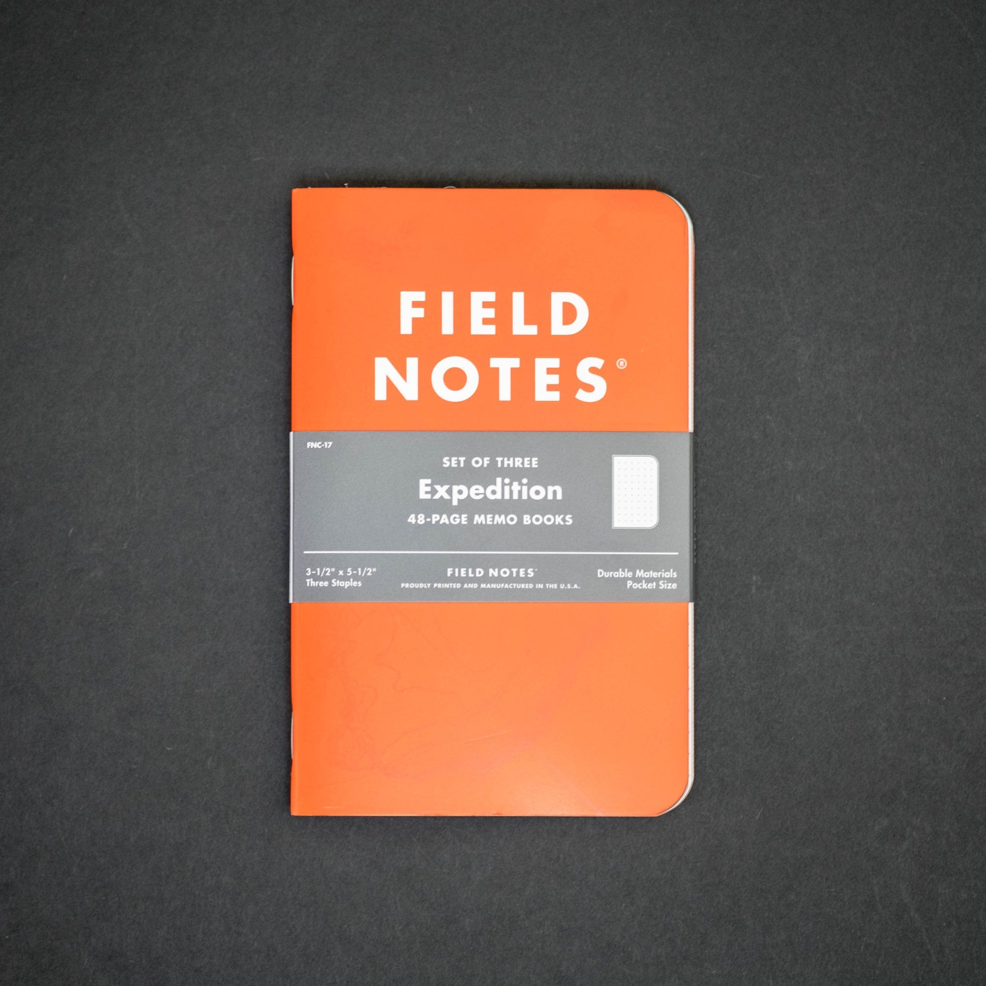 Field Notes - Expedition - 3 Pack, EDC Notebook