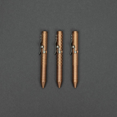 Fellhoelter TiNy Pen - Engraved Copper
