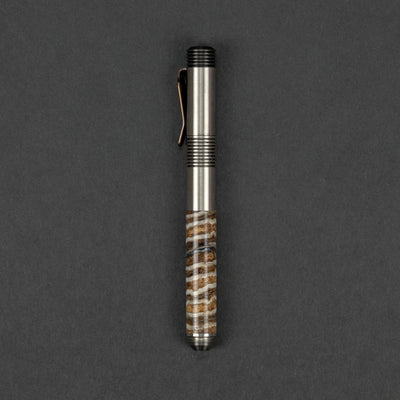 Pen - Matthew Martin One-of-a-Kind 500 Series - Mammoth Tooth & Zirconium (Custom)