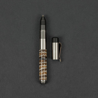 Pen - Matthew Martin One-of-a-Kind 500 Series - Mammoth Tooth & Zirconium (Custom)