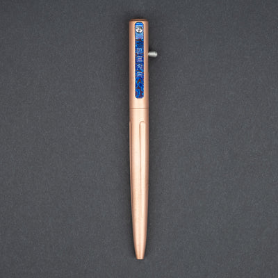 Pen - Peña X Series Bolt Action Pen - Copper & Mokuti Clip