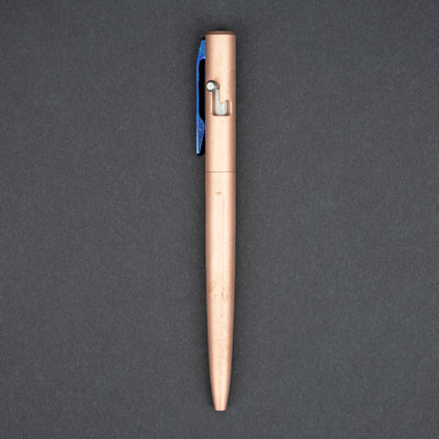 Pen - Peña X Series Bolt Action Pen - Copper & Mokuti Clip