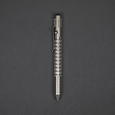 Pen - Pre-Owned: Fellhoelter TiBolt W/ Frag Pattern - Titanium